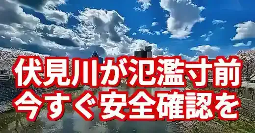 【金沢市伏見川】氾濫危険水位！ライブカメラと水位情報で安全確認を