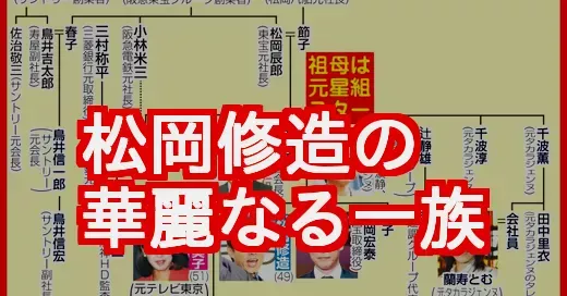 松岡修造の家系図が凄すぎ！NHKで判明した華麗なる一族の全貌