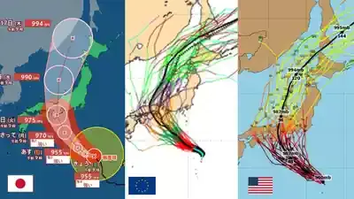 2024年台風を徹底検証！米軍予測の信頼性と驚きの誤差とは？のメイン画像 (関連: 災害, 台風, 米軍, JTWC, 気象予報)