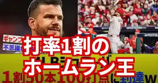カイル・シュワーバーはなんJの神！変態成績の謎を徹底解剖 (関連: スポーツ, エンタメ, カイル・シュワーバー, なんJ, MLB)